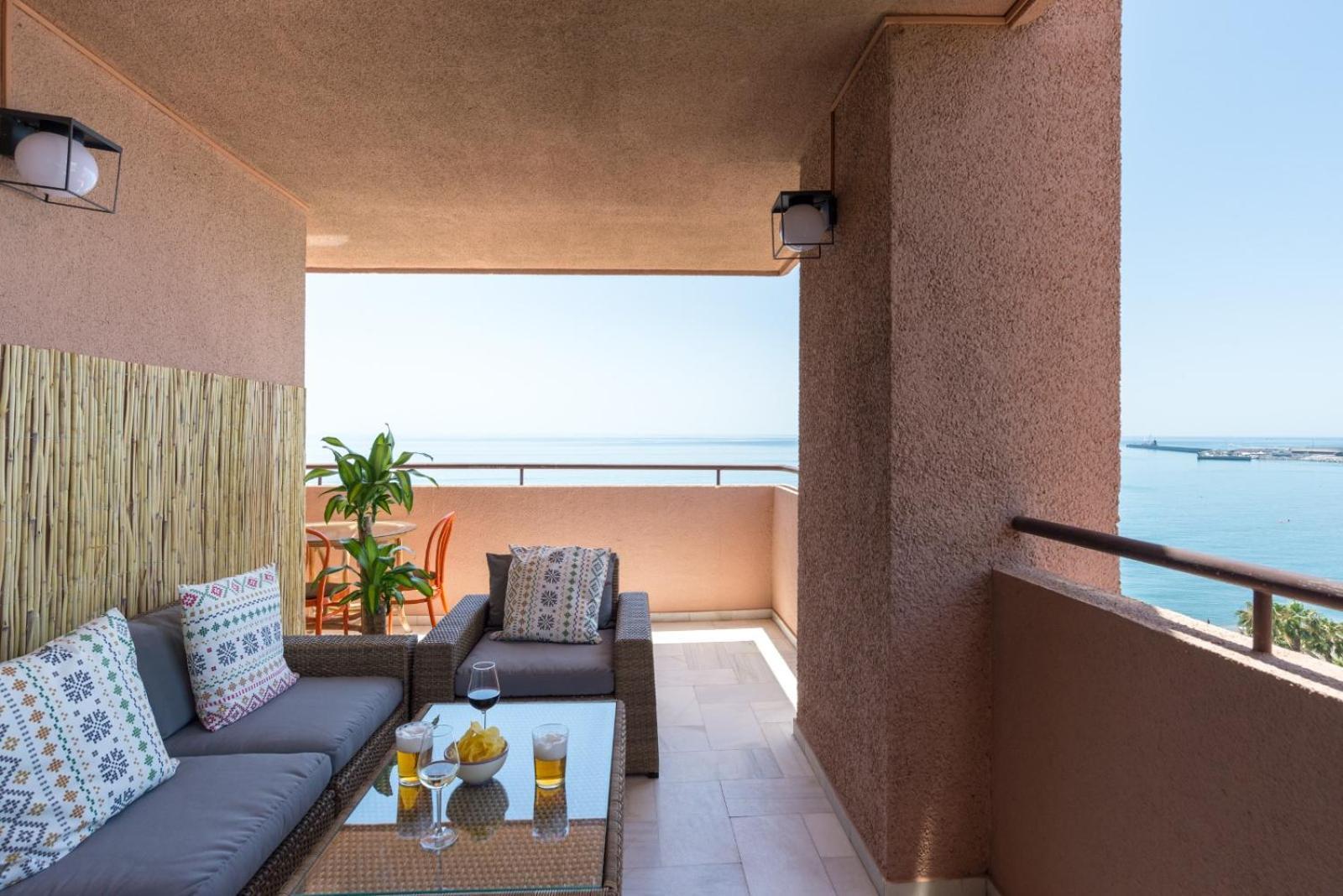 Mg - Best Ocean Views In Malaga With Parking Included المظهر الخارجي الصورة